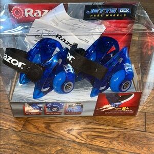 Razor Jett DLX Heel Wheels - Blue